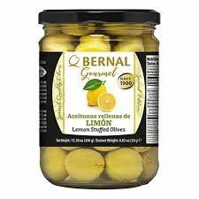 Оливки Bernal фаршировані пастою лимона 436 гр НФ-00012818 фото