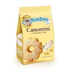 Печиво Canestrini Molino Bianco з маслом 200 гр НФ-00013088 фото