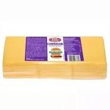 Сир чедр для бургерів Mlekovita 1033 гр НФ-00002753 фото