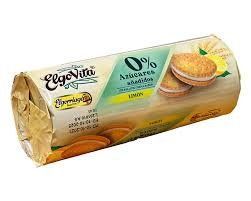 Печиво-сендвіч Elgorriaga Elgo Vita 0% Sugar лимон 180 гр НФ-00009989 фото