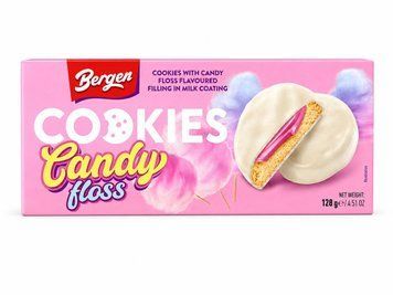Печиво Bergen Cookies Candy Floss 128 g НФ-00016000 фото