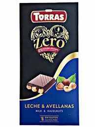 Шоколад молочний Torras Zero з фундуком без цукру 150 гр код 77 НФ-00011301 фото