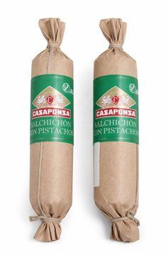 Ковбаса сиров'ялена з фісташками Casaponsa Pistachon ~200 гр НФ-00004315 фото
