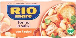 Тунець Rio Mare con Fagioli з квасолею 160 гр НФ-00013460 фото