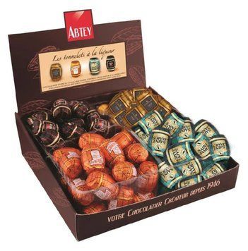 Цукерки бочки ABTEY Snowbox 92 Assorted Barrels 920 грам ящик 4 шт НФ-00010811 фото