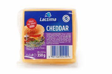 Сир плавлений Lactima Cheddar 350 гр НФ-00015099 фото