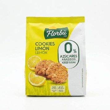 Печиво Florbu Cookies Limon без додавання цукру 130 гр НФ-00008519 фото