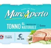 Філе тунця Mare Aperto Tonno al Naturale у власному соку, упаковка 6*80 г Італія (ящик 16 шт) НФ-00010938 фото