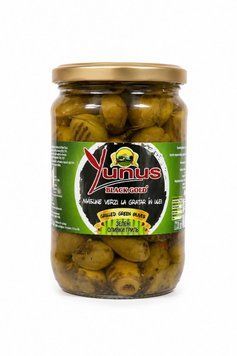 Оливки на грилі Yunus 680 гр велика банка НФ-00000305 фото