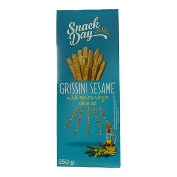 Грісіні Snack Day 250 гр зі смаками НФ-00013952 фото