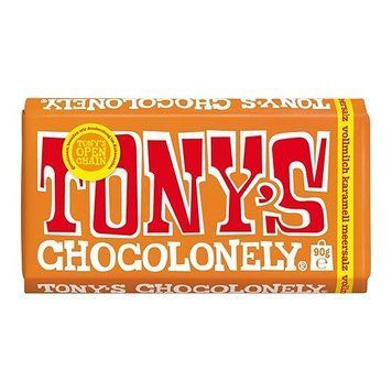 Молочний шоколад Tony's Chocolonely солона карамель 90 г НФ-00011801 фото