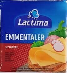 Сир тостовий Lactima Emmeentaler 130 гр НФ-00001002 фото