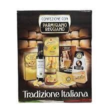 Різдвяний набір Confezione Con Parmigiano Reggiano Tradizione Italiana 6 компонентів прямокутний НФ-00014543 фото