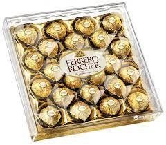 Цукерки Ferrero Rocher 300 гр пластикова упаковка діамант НФ-00001750 фото