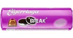 Печиво Elgorriaga Break шоколадне з молочною начинкою 500 гр НФ-00012251 фото