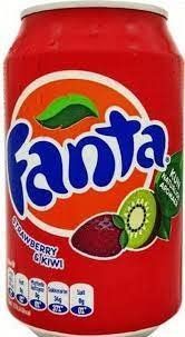 Напій газований Fanta Strawberry & kiwi 330 гр НФ-00004419 фото