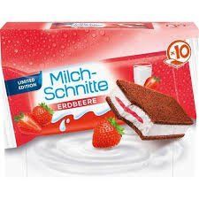 Бісквіт Milch-Schnitte зі смаком полуниці 280 гр НФ-00014359 фото
