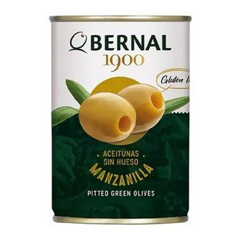 Оливки Bernal Manzanilla без кісточки жб 292г НФ-00011289 фото