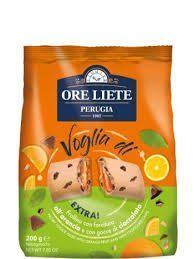 Печиво Ore Liete Arancia di Cioccolato 200 гр шоколадна крихта та апельсин НФ-00015019 фото