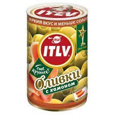 Оливки зелені Itlv з хамоном 314 гр НФ-00014957 фото