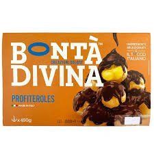 Десерт Bonta Divina профітролі 450 гр НФ-00013958 фото