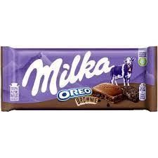 Шоколад Milka Oreo Brownie 100 гр НФ-00006300 фото