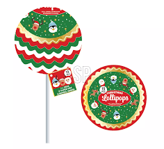 Новорічні цукерки Lollipops Christmas 135 гр НФ-00014646 фото