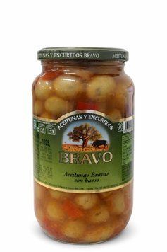 Оливки Bravo Aceitunas Bravas пікантні 900 гр НФ-00012912 фото