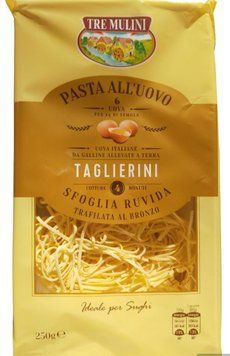 Паста Tre Mulini Taglierini -Paglia 250 гр НФ-00005321 фото
