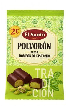 Цукерки El Santo Polvoron Pistacho 160 гр НФ-00014728 фото