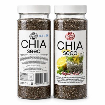 Насіння чіа 400 г FoodLine НФ-00015905 фото