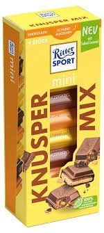 Шоколадки Ritter Sport Knusper Mix 150 гр НФ-00014673 фото