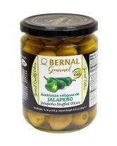 Оливки Bernal Gourmet фаршировані халапеньйо 436 гр НФ-00011287 фото