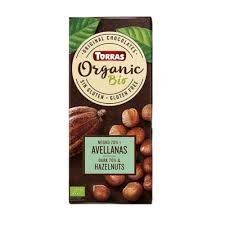 726 Шоколад Torras Organic чорний з фундуком 100 г НФ-00016091 фото
