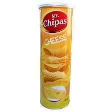 Чіпси зі смаком сиру Mr.Chipas, 160г тубус НФ-00008149 фото