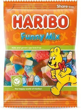 Желейні цукерки Haribo Funny Mix 185 г НФ-00015763 фото