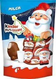 Цукерки Kinder Mini friends milch beuter 122 гр дід код 4961 НФ-00014431 фото