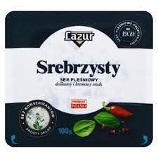 Сир сріблястий з пліснявою Srebrzysty Lazur 100 гр НФ-00005486 фото