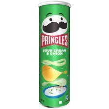 Чіпси Pringles Sour Cream & Onion 165 гр НФ-00007635 фото