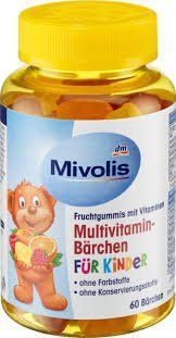 Вітаміни Mivolis Fur Kinder ведмедики 120 гр НФ-00004603 фото