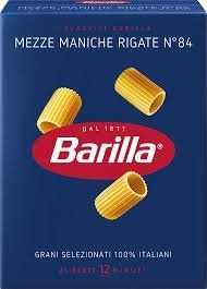 Макарони Barilla 84 Mezze Maniche Rigate 500 гр НФ-00014776 фото