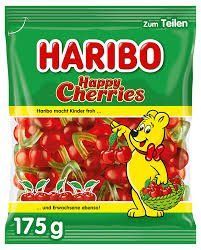 Желейні цукерки Haribo Happy Cherries 175 гр вишеньки НФ-00013402 фото