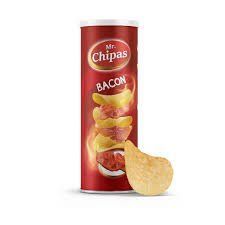 Чіпси Mr. Chipas BACON 160 г тубус НФ-00007675 фото