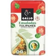 Макарони Gallo Tulipanes Тюльпани з томатами та шпинатом 450 гр НФ-00015356 фото