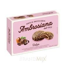 Печиво Ambrosiana Delizie шоколадне з фундуком 140 гр НФ-00014532 фото