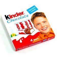 Шоколад Kinder Chocolate T4 50 гр (4 шт) НФ-00001432 фото