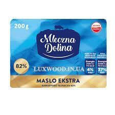 Вершкове масло Mleczna Dolina жирність 82% 200 гр НФ-00004411 фото