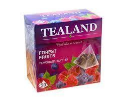 Чай фруктовий Лісові ягоди TEALAND Forest Fruits, 40 г (20шт*2г) НФ-00006628 фото