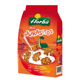 Печиво Florbu mini Jurasitos 400 гр НФ-00011348 фото