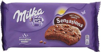 Печиво Milka Sensations Choco Brown 156 гр чорне НФ-00002604 фото